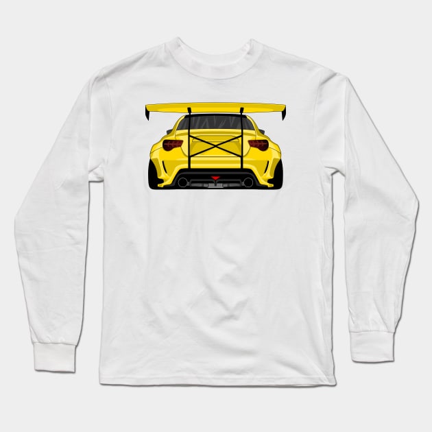 GT86 GOLD Long Sleeve T-Shirt by VENZ0LIC